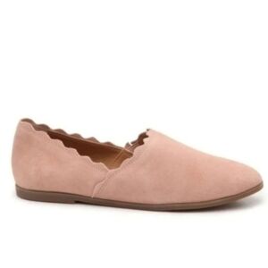 Lucky brand Cloeey leather royal Blush flat shoes